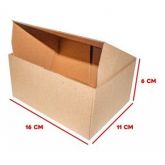 10 Caixa De Papelão 16x11x6 Correios Mercado Envios
